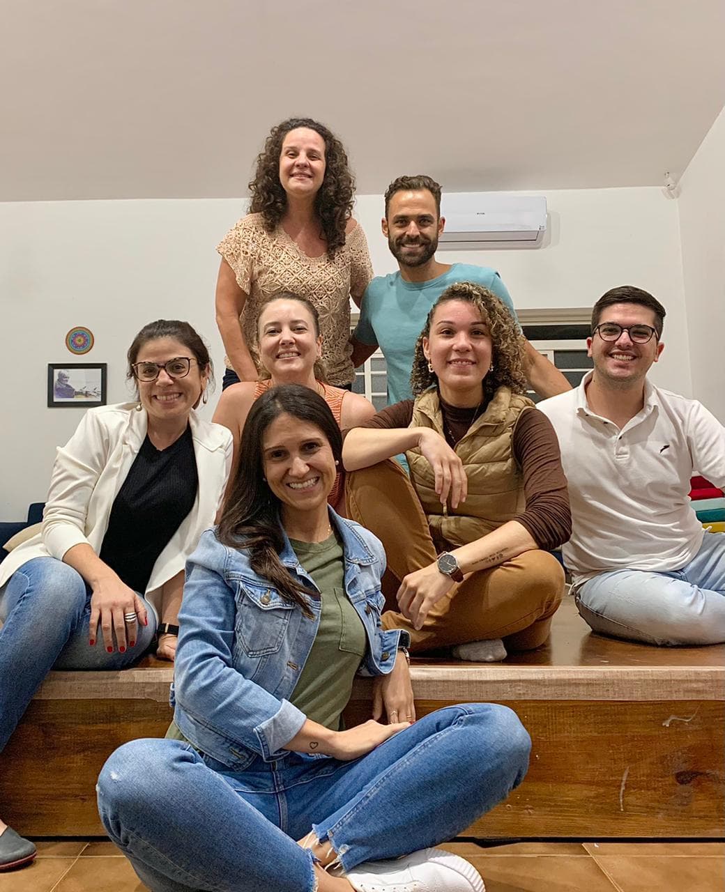 Registro da equipe da Casa do Encontro